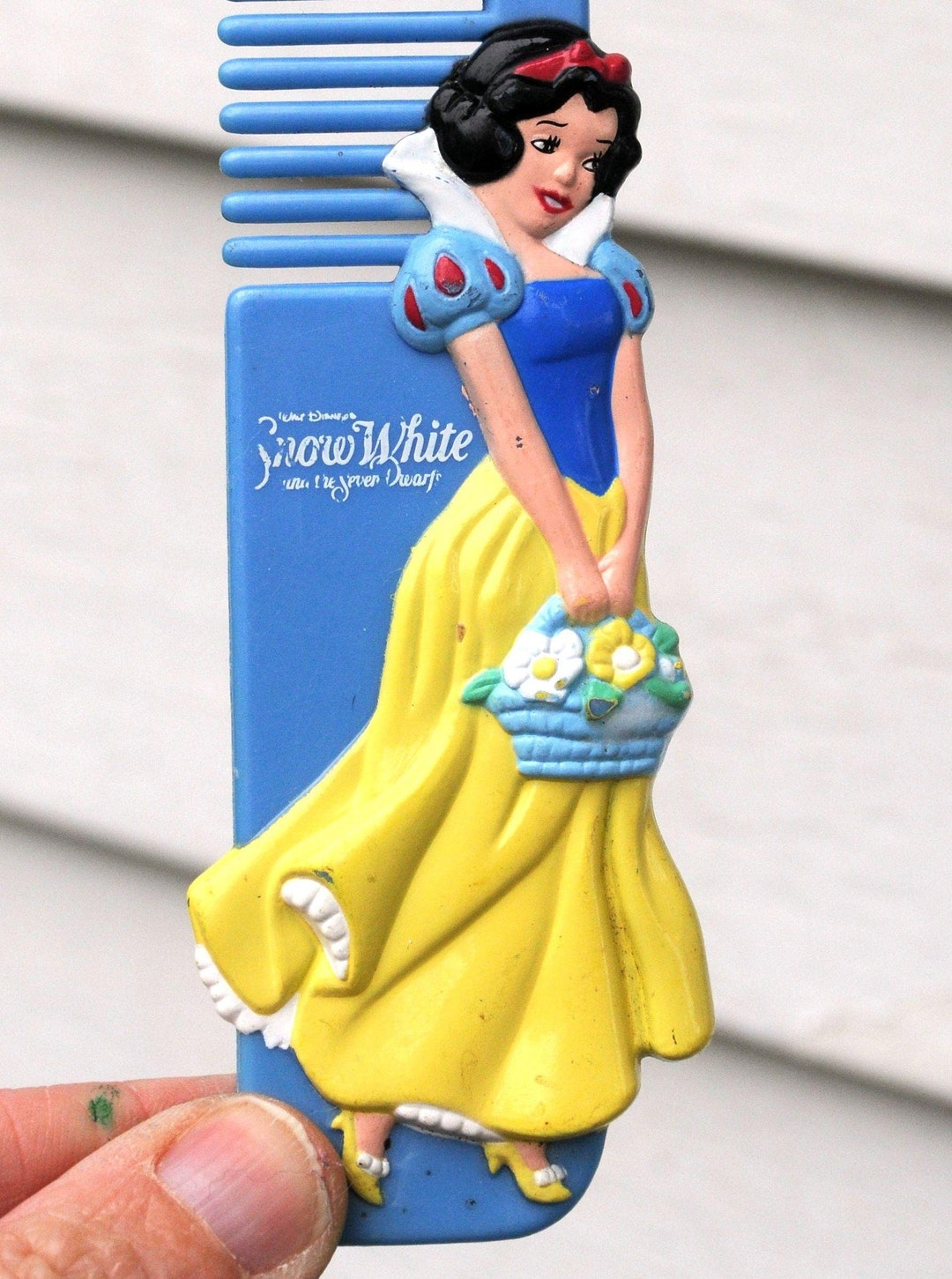 Vintage 1990s Disney Licensed Snow White Comb - Cute / Kawaii