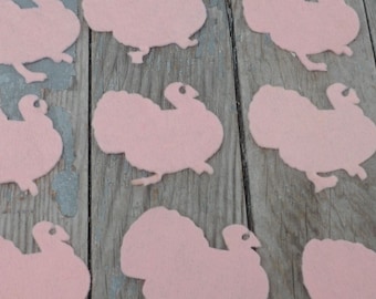 Vintage Felt TURKEY / TURKEYS for School Bulletin Board / Felt Board / Crafting / Scrapbooking  - Cute/Kawaii - Thanksgiving, Autumn