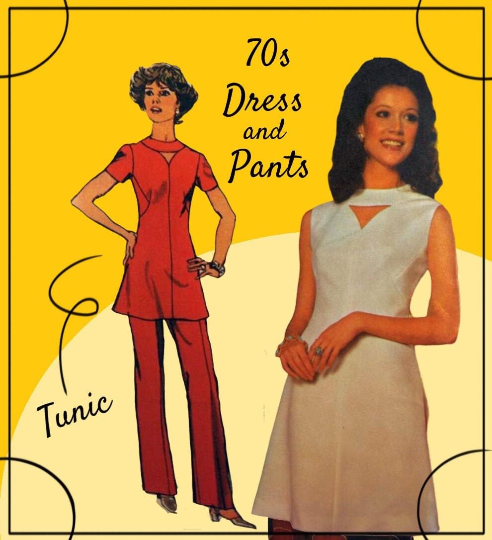 Simplicity 5009 Sexy 70s Cocktail Dress 