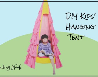 Simplicity 7614 - DIY Kids' Hanging Tent / Swing / Seat - Reading Nook - Rocket - Etc. - Kids' Room, Cute, Kawaii - UNCUT