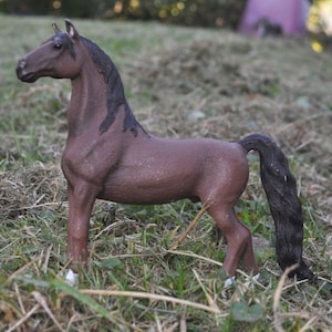 Schleich American Saddlebred Gelding - #13913 - Model Horse - Diorama - Fairy Garden - Miniature - Dollhouse