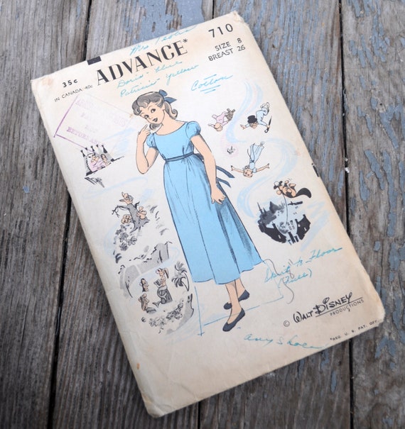 Advance 710 - RARE Disney Licensed Wendy Costume - Circa