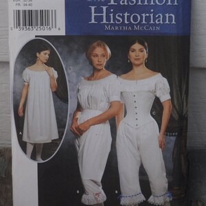 Pattern 9769 Simplicity 9769 - DIY Civil War Undergarments - Corset, Bloomers ...