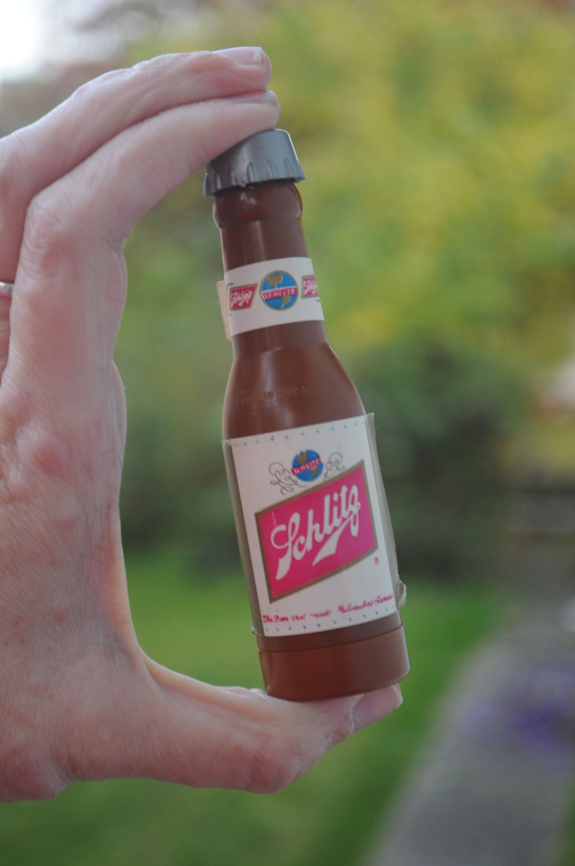 Vintage 1950s / 1960s Schlitz Beer Bottle Mini Flashlight