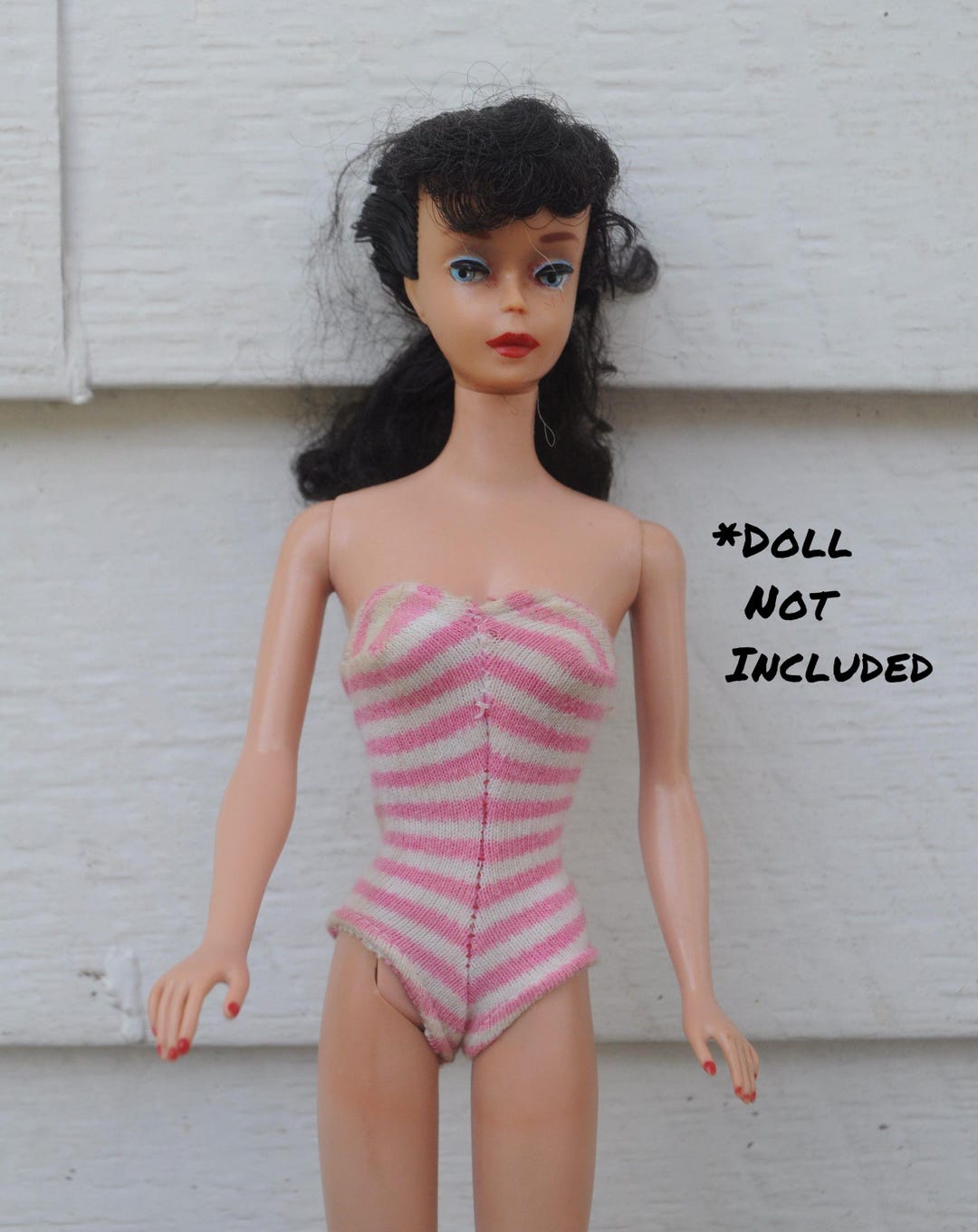 Muñeca Barbie CLONE vintage de los años 60 con traje de baño de