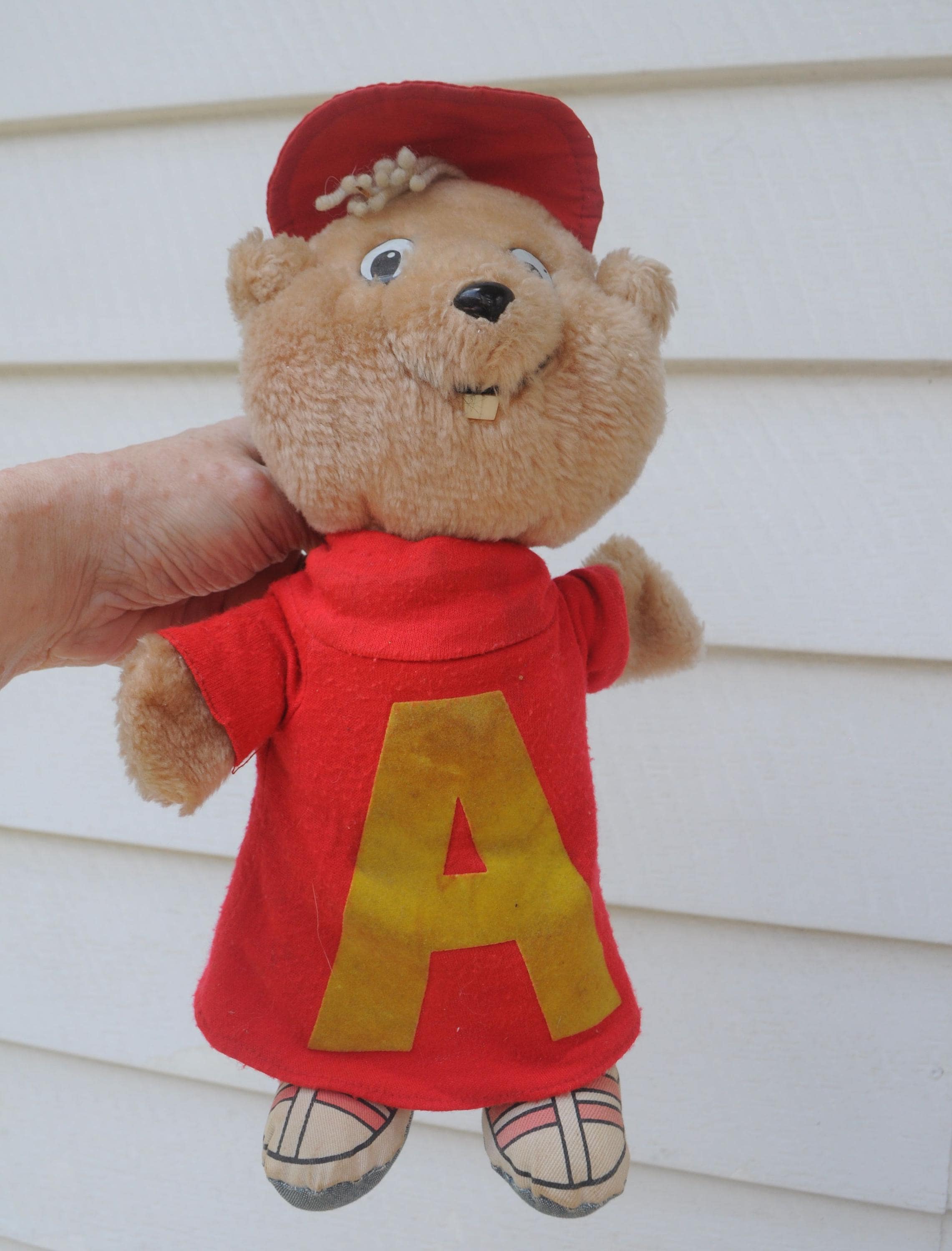 1980年代のヴィンテージ アルビンとチップマンクス ぬいぐるみ