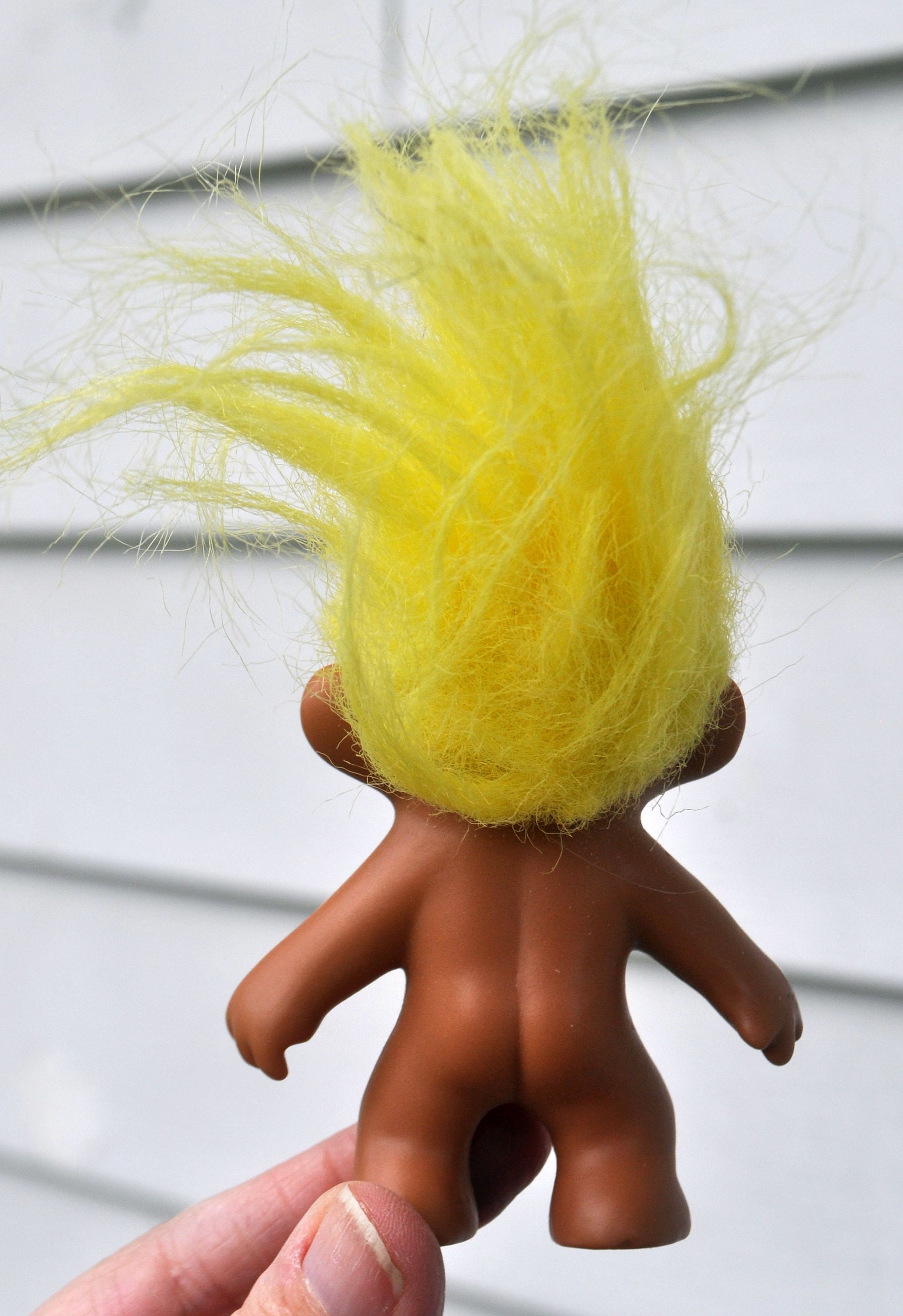 Basic Troll Vintage 1990s TNT Troll - Basic Nude Troll - Yellow Hair - Cute ...