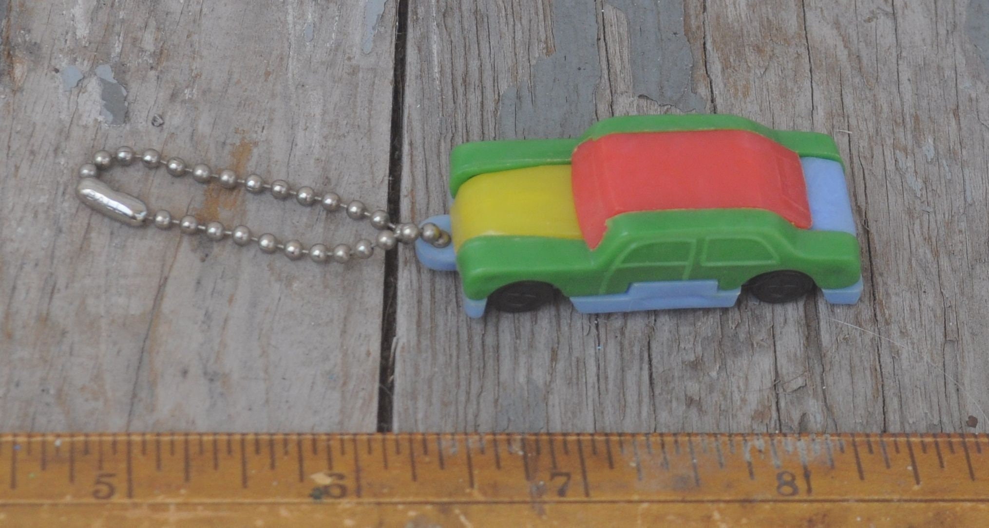 Vintage Sedan Keychain Puzzle - Jig Toy - Key Chain Car - Toy Car - Good Condition - 1960s - Old Car