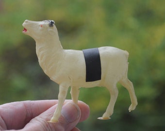 Vintage 1950s Celluloid Blow-Mold Reindeer - Large Lot - Christmas Decorations - Lightweight Plastic - Ornament, Holiday, Xmas