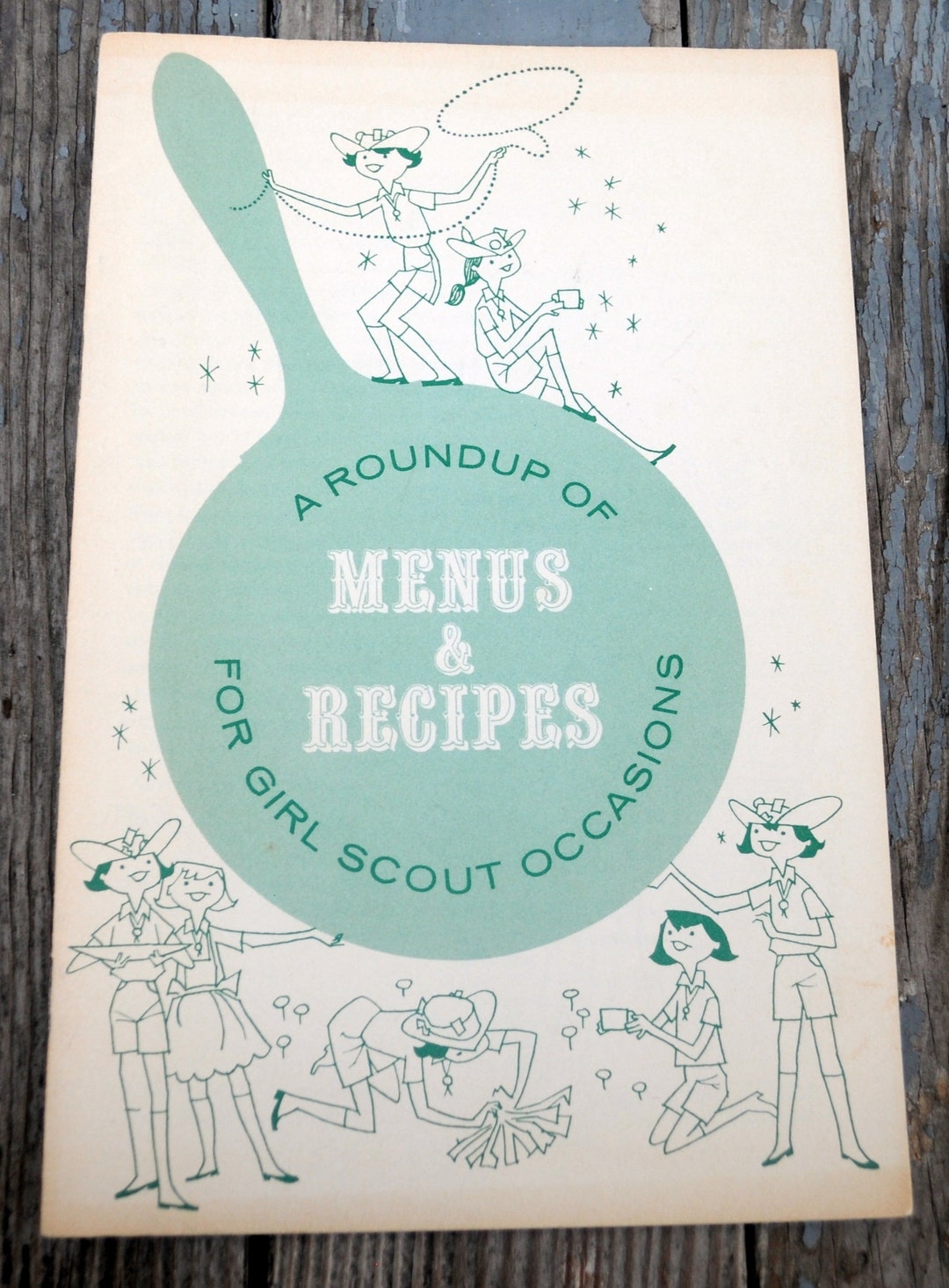 Vintage 1950s Girl Scout Cookbook Campbell's Soup Etsy