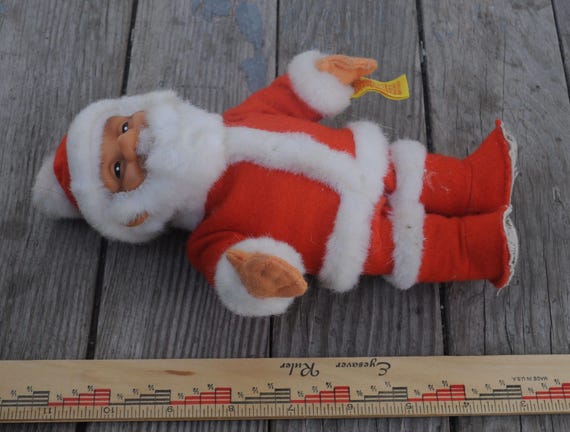 Vintage C. 1980s Steiff Santa Claus - Wool Felt - With Tag