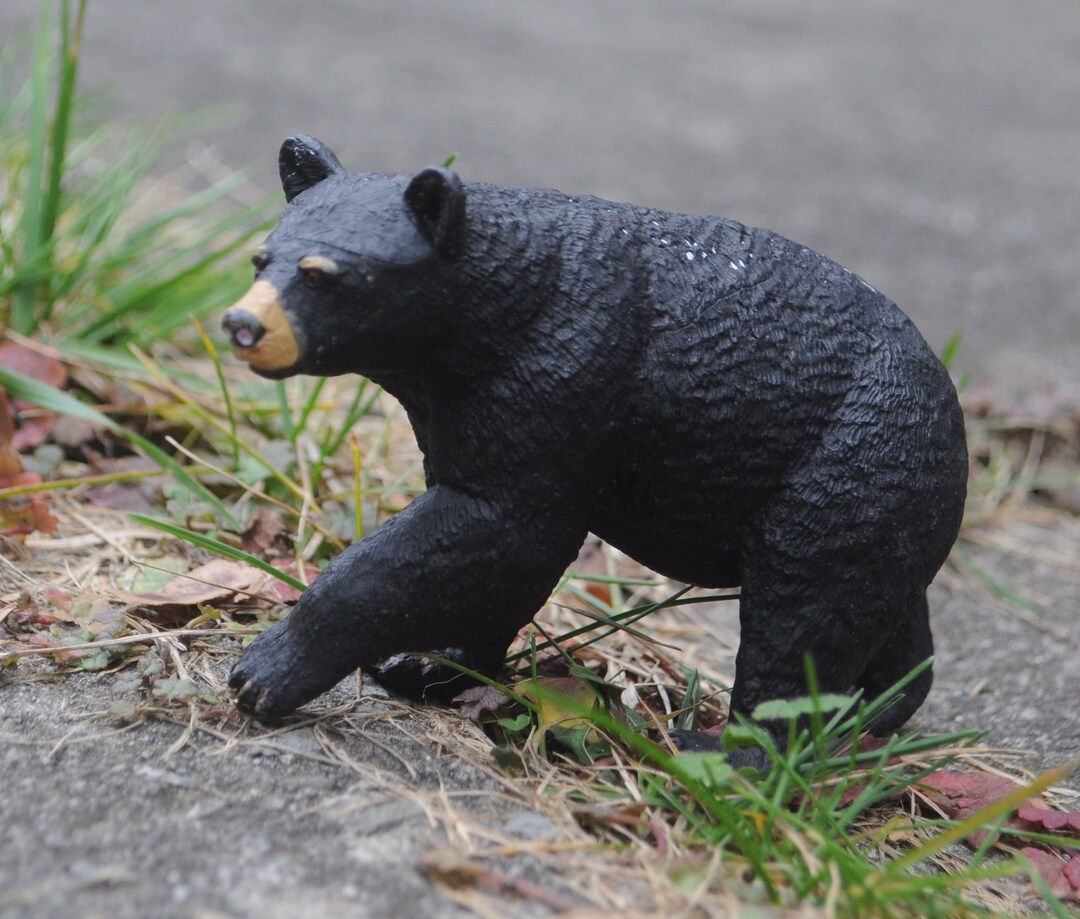 Safari Ltd. Black Bear 273529b for Dollhouse Miniature - Etsy