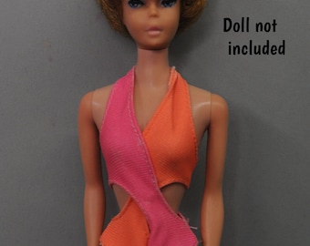 ヴィンテージ 1962年頃 バービー人形 レッド ヘレンカ 水着
