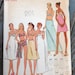 Butterick 6288 - DIY Lingerie, Underwear - Slip, Half Slip, Bra, Panties, Negligee, Nightgown - Vintage 1970s - Size 10 (Bust 32) - NICE 