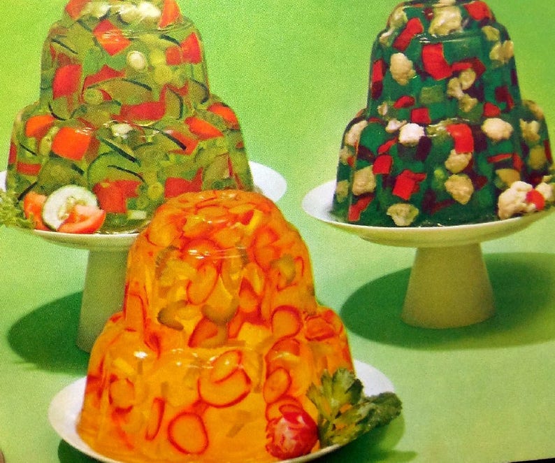 Joys of JellO Gelatin Dessert Recipe Book Cookbook 1960s Etsy