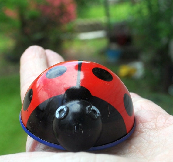 Lindo vintage 1960s Lehmann Ladybug Juguete de fricción Lili - Etsy México Lindo vintage 1960s Lehmann Ladybug Juguete de fricción Lili - Etsy México