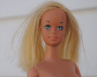Vintage Made in Korea Malibu Barbie - Early 1970s - Vintage Barbie - Fashion Doll - Suntan Sun Set - Good Condition - OOAK Candidate