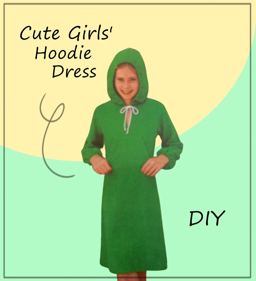 Diy hoodie online dress