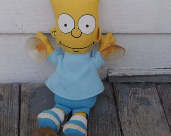 ヴィンテージ 1990年代 Dan-Dee International BART SIMPSON 吸盤