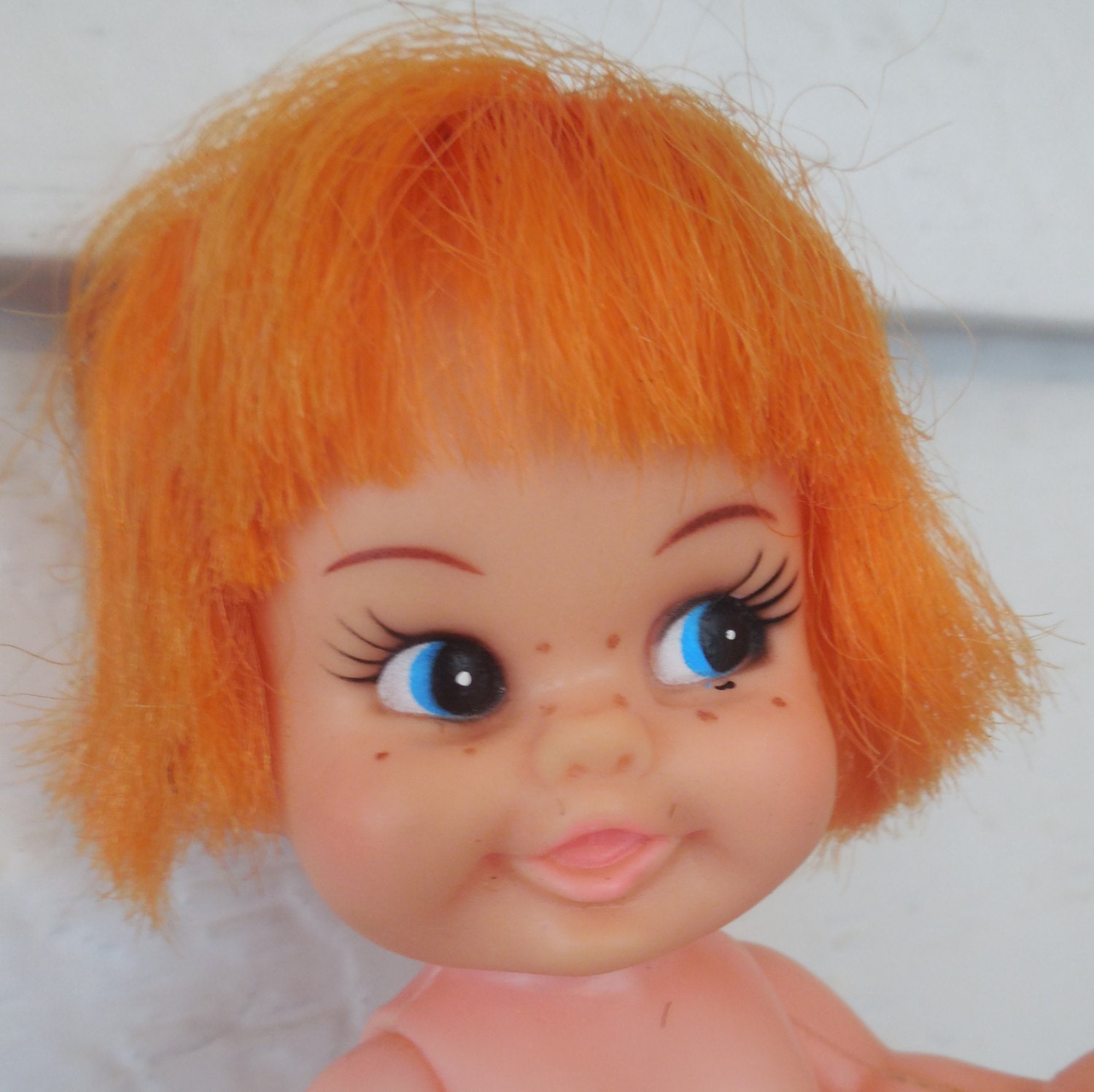 Doll with red hair sales and freckles