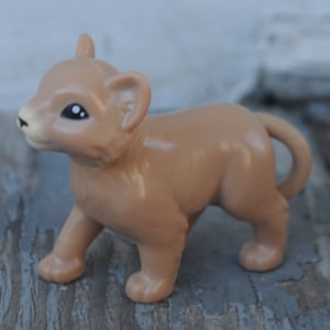 Fashion-Doll Sized Model Lion Cub - Park Ranger / Animal Rescue - Baby - Model, Diorama, Dollhouse, Accessories - Cute / Kawaii - Wildelife