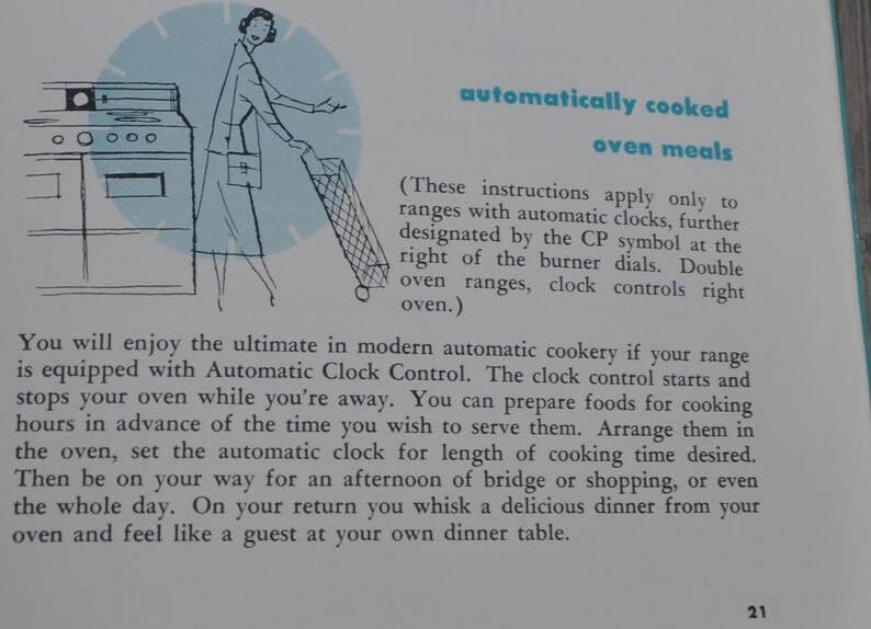 Vintage 1950s / 1955 RCA Estate Gas Range Stove Oven Etsy