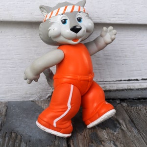 Vintage 1980s Get Along Gang Zipper the Cat - TOMY - Figurka / Lalka / Figurka akcji - Słodka / Kawaii