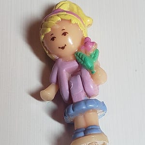 Vintage Polly Pocket - Polly Love Kitty - Bluebird Era - DOLL ONLY - TINY and Hard to Find