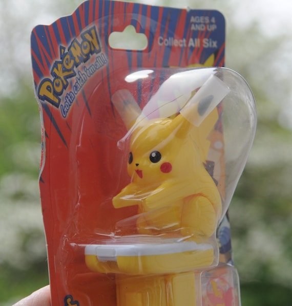 【レア】90年代 初期フルカラーコレクション ピカチュウ 身代わり ピカチュウ クリア フィギュア レア レトロ 昔 希少 グッズ