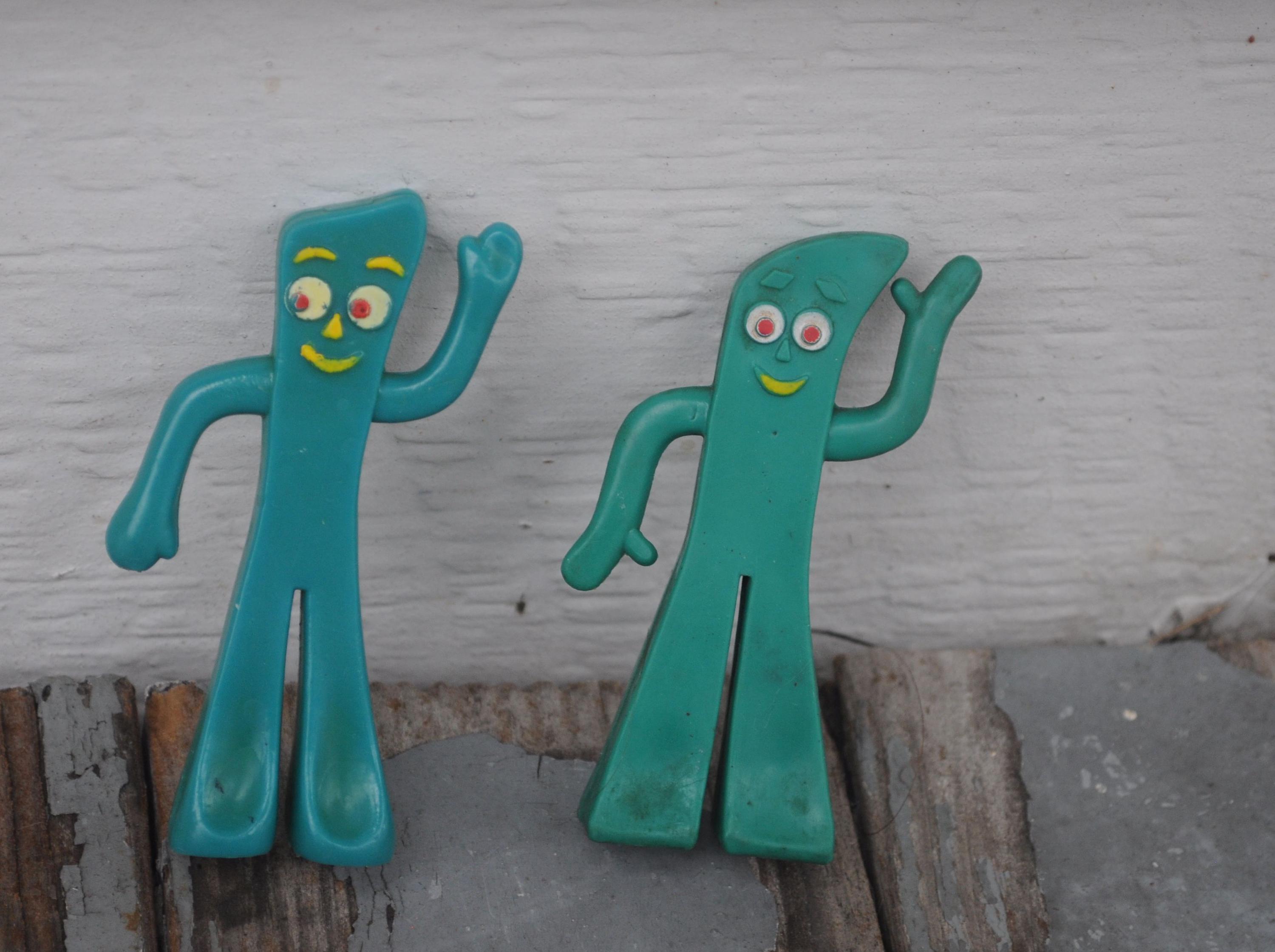 1980s ガンビー ポーキー GUMBY 人形 ドール 80年代