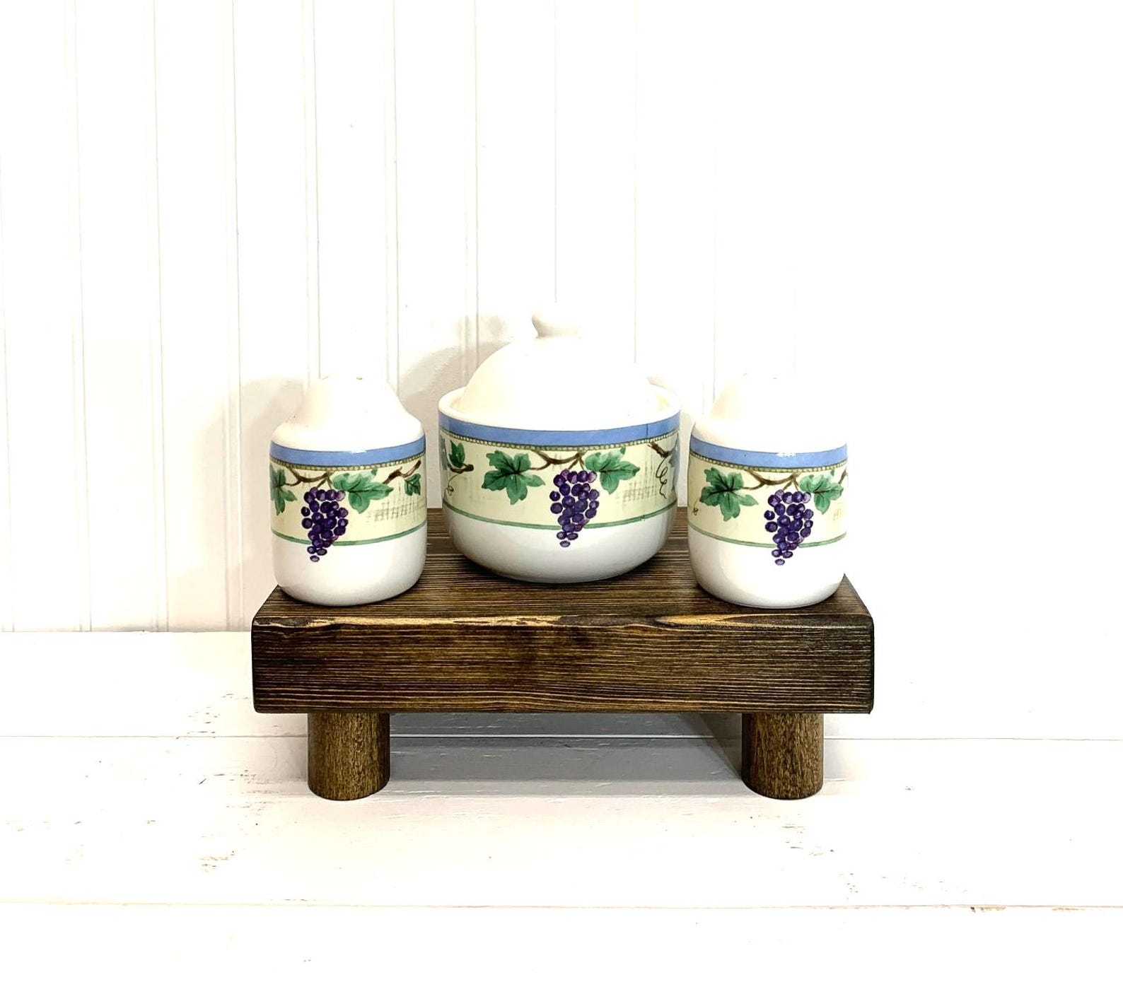 Wood Pedestal-elevate Your Decor-rustic Wooden Riser-display Stand ...