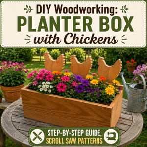 Chicken planter - Etsy.de