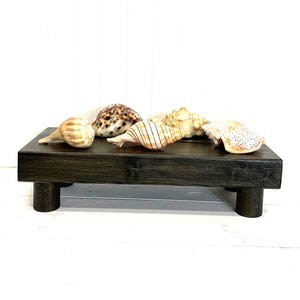 Wood Pedestal-elevate Your Decor-rustic Wooden Riser-display Stand ...