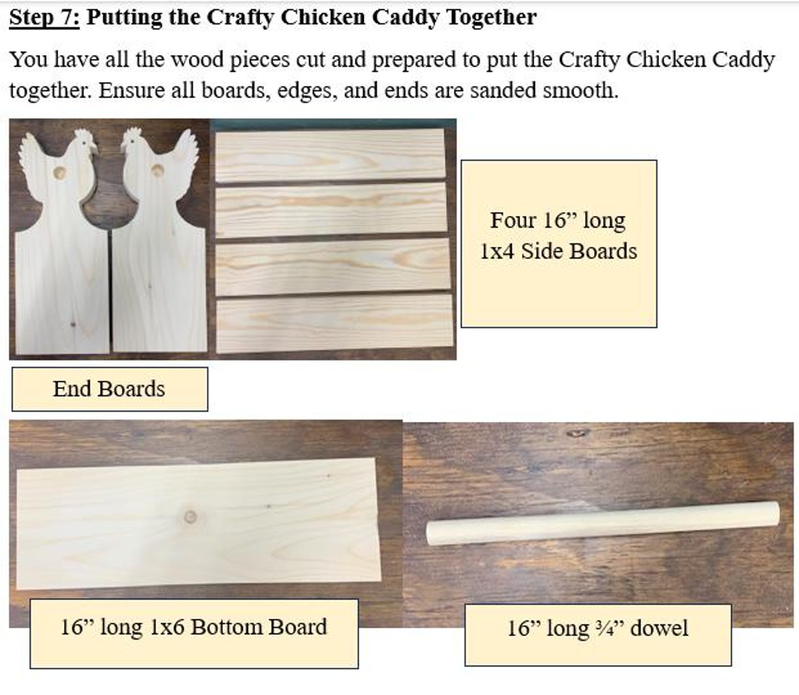 Crafty Chicken Caddy DIY Plans and Guide-pdf Download, Woodworking ...