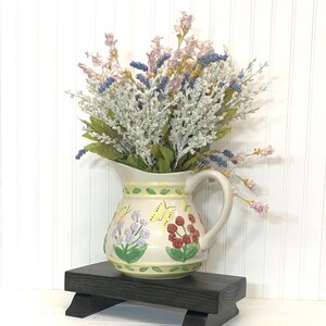 Wooden Pedestal-Stylish Display, Kitchen Riser, Rustic Wood Risers, Handmade Display Stand, Farmhouse Riser, Plant Stand, Wooden Riser