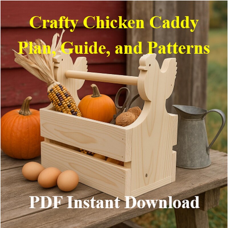 Wood Tool Caddy - Etsy