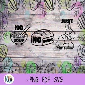 Pas de soupe, pas de pain, juste le lapin - Pâques, contes végétariens en téléchargement numérique, SVG