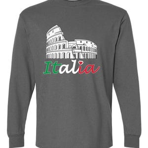 Italia Flag Shirt | Rome Italy Shirt | Italian Flag Tee | Italy Travel Souvenir | Ciao Bella Vacation Shirt
