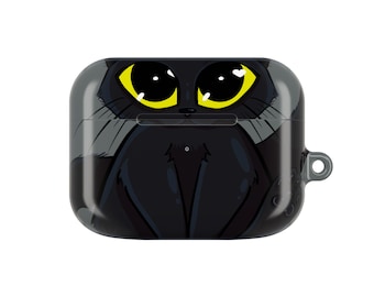 Midnight Tripod AirPods Case Anime Black Cat