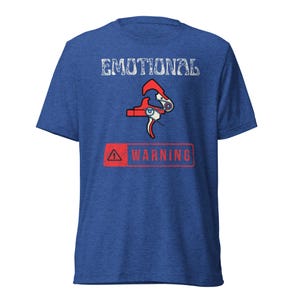 Emotional Trigger Warning Short sleeve t-shirt