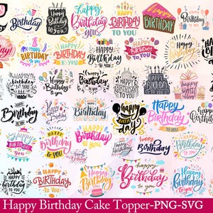 バースデーケーキトッパー SVG、ウェディングケーキトッパーバンドル SVG、ケーキトッパーカットファイル、サークルリースフレームデジタルダウンロード、サークルフレーム SVG、PNG