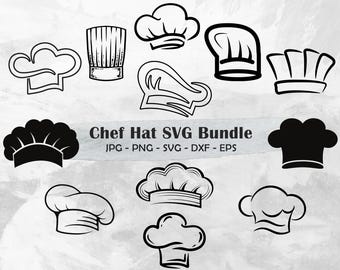 Chef hat svg, cooking svg, kitchen decor svg, culinary svg, chef clipart, baking svg, restaurant svg, food svg files, chef svg design