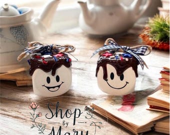 Faux Marshmallow Buddy/ S’mores,Tiered Tray Decor, Fake Bake