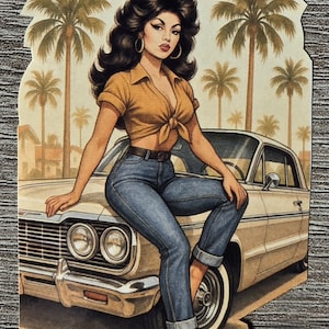 Chola & Lowrider - Sticker / Decal