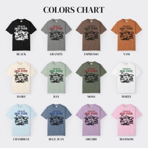 Comfort Colors 1717 Colors Chart