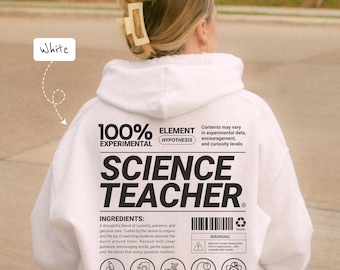 Funny Science Teacher Hoodie: Gift for Chemistry and Physics Educators