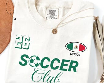 Mexico Soccer Club Shirt, El Tri Fan Gift