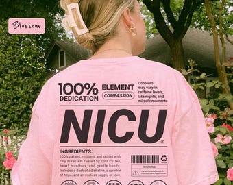 Funny NICU Nurse T-Shirt: Neonatal RN Appreciation Gift