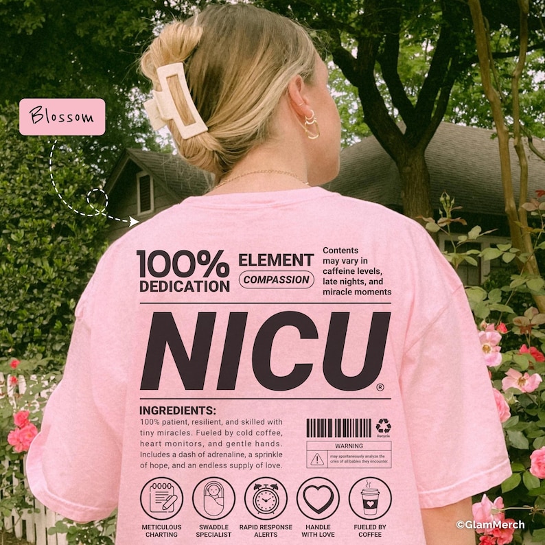 Funny NICU Nurse Shirt, Neonatal Nurse Appreciation Gift, NICU Definition T-Shirt, Cute Nicu Rn Tee, NICU Nurse Crew Gift