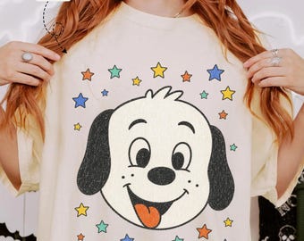 Retro 90s Dog T-Shirt, Vintage Dog Lover Gift Tee